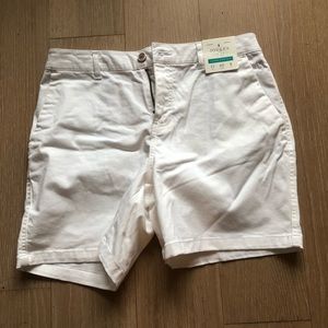 NWT white short